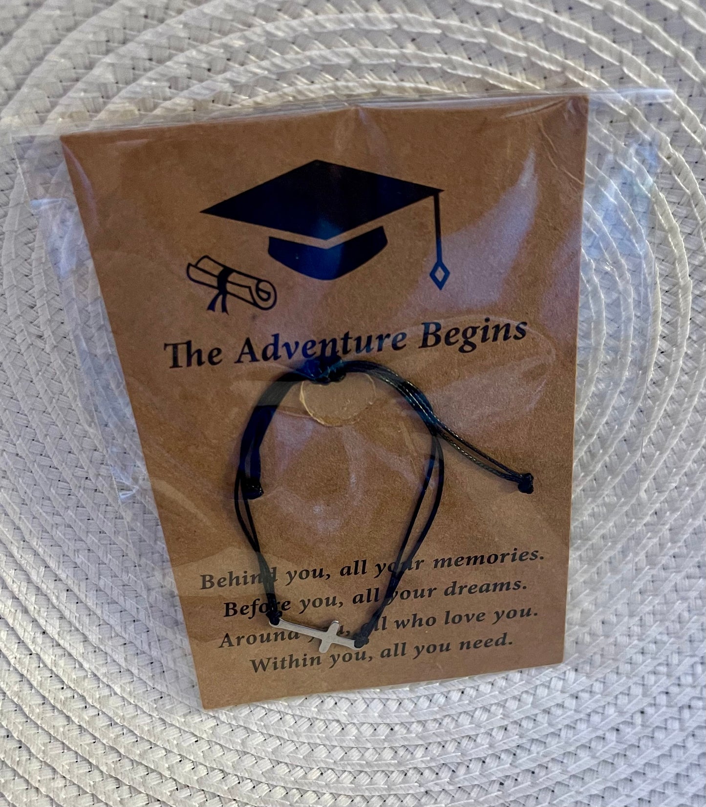 Cross Graduation Bracelet