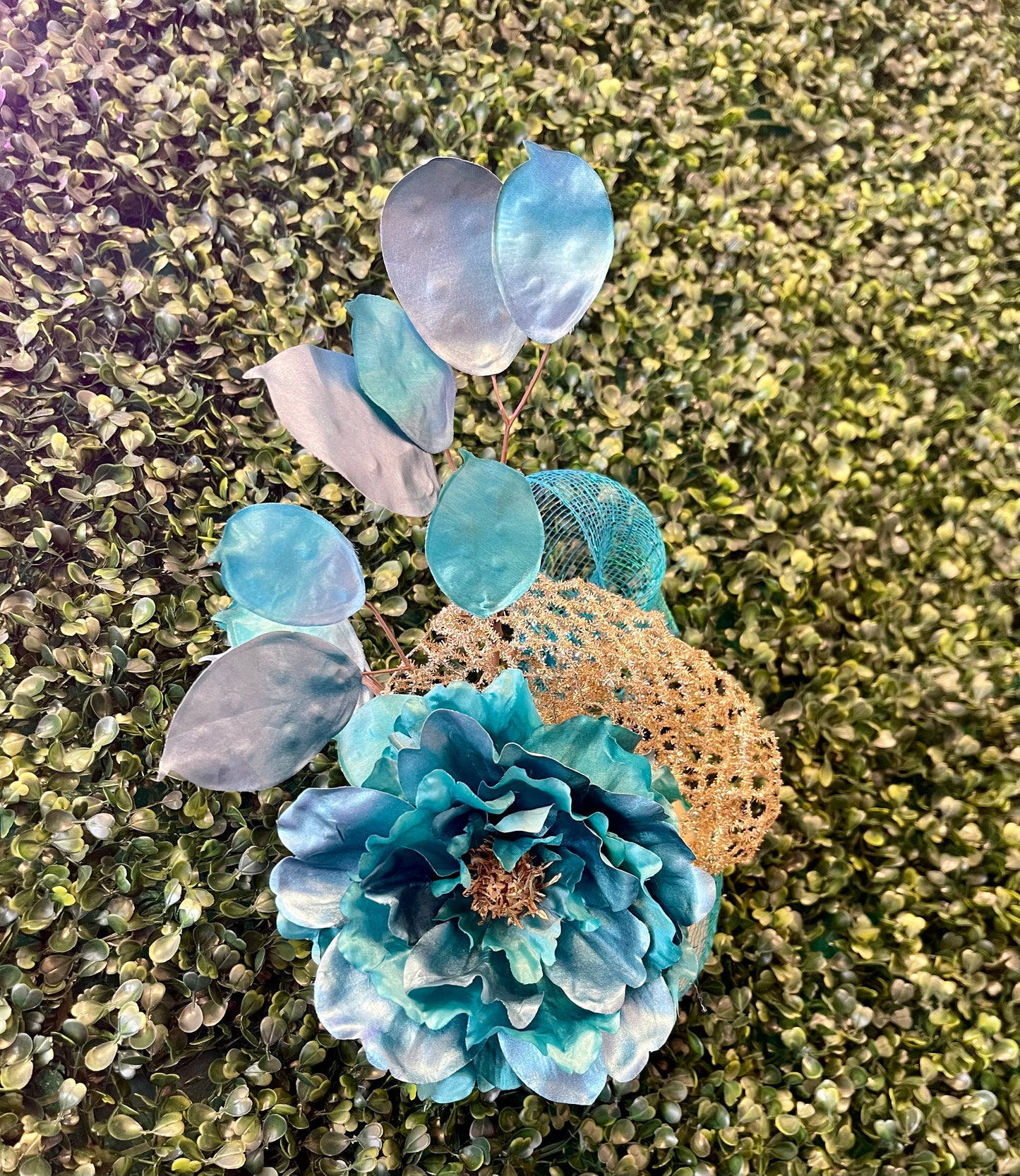 Metallic Teal